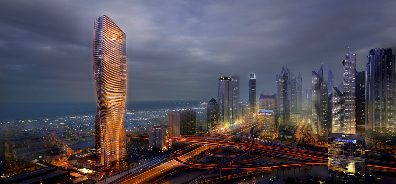 wasl Tower in Dubai
